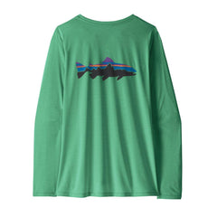 Patagonia Long-Sleeved Capilene® Cool Daily Shirt - Fitz Roy Trout