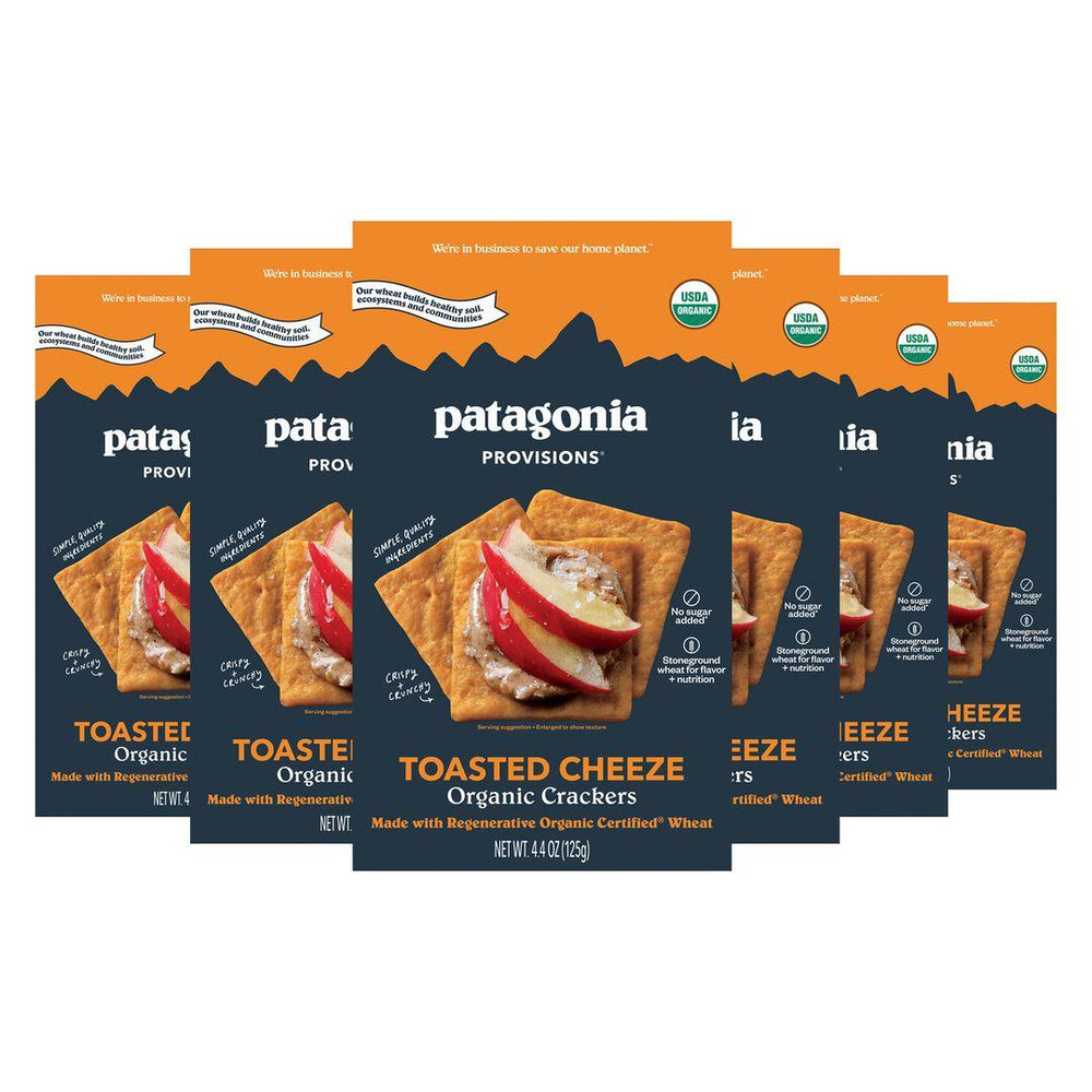 Patagonia Provisions Organic Toasted Cheeze Crackers