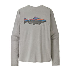 Patagonia Long-Sleeved Capilene® Cool Sun Shirt - Fitz Roy Trout