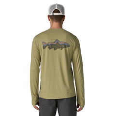Patagonia Long-Sleeved Capilene® Cool Sun Shirt - Fitz Roy Trout