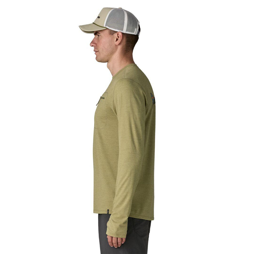 Patagonia Long-Sleeved Capilene® Cool Sun Shirt - Fitz Roy Trout