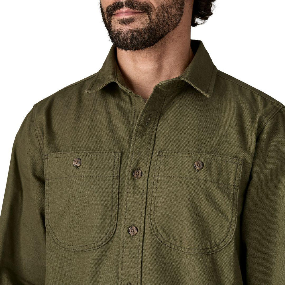 Patagonia Point Reyes Cotton Canvas Shirt