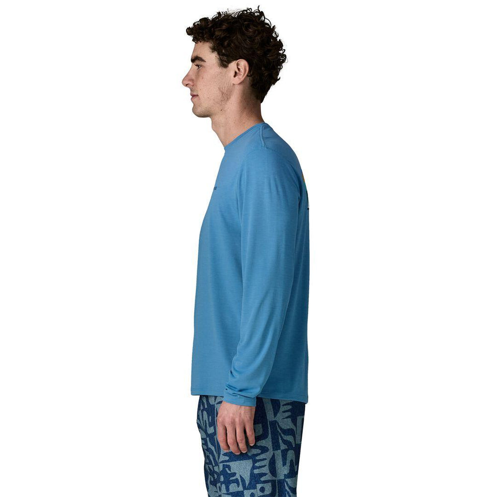 Patagonia Long-Sleeved Capilene® Cool Daily Shirt - Boardshort Logo