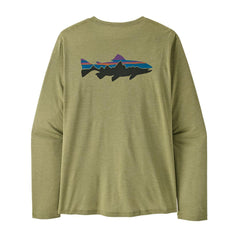 Patagonia Long-Sleeved Capilene® Cool Daily Shirt - Fitz Roy Trout