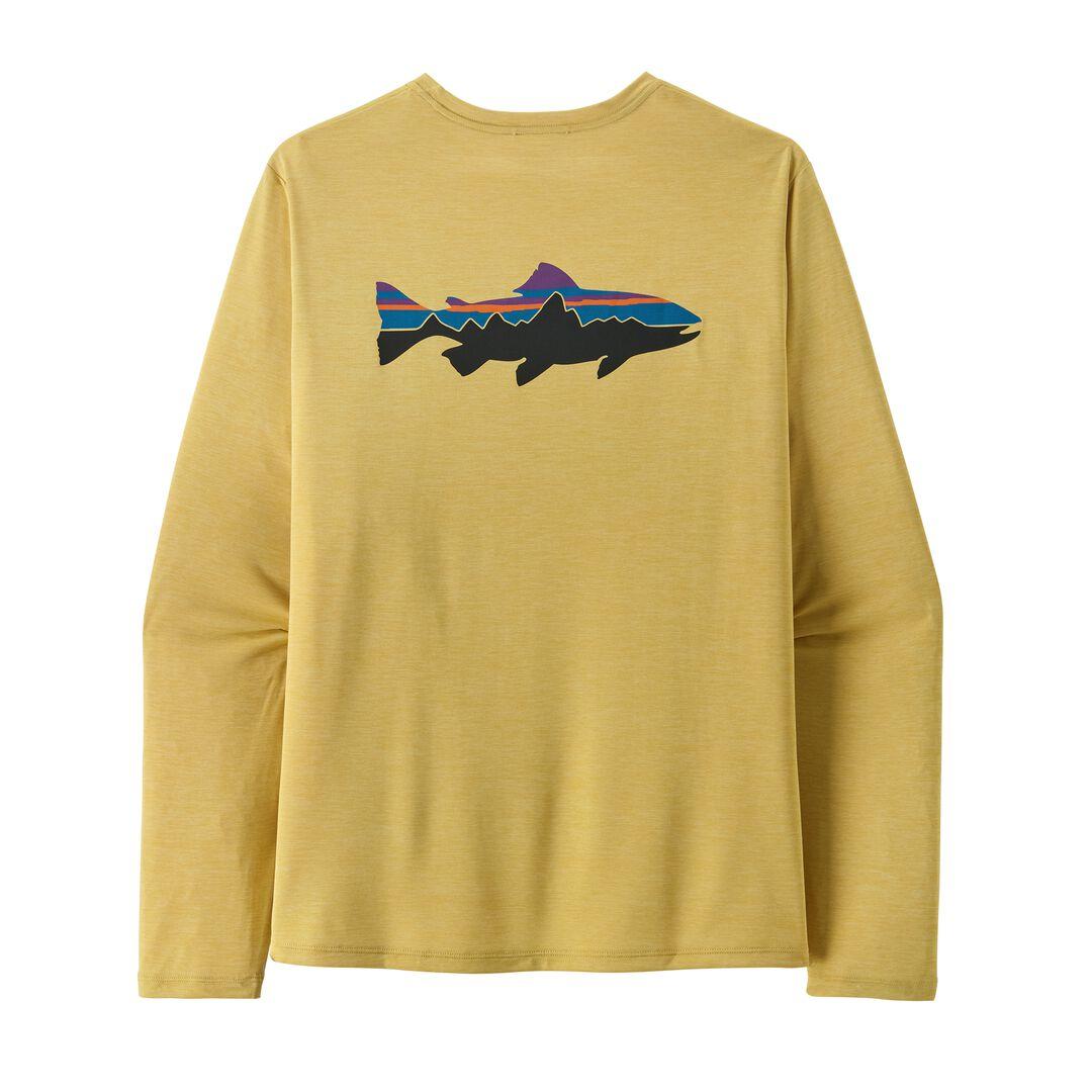 Patagonia Long-Sleeved Capilene® Cool Daily Shirt - Fitz Roy Trout