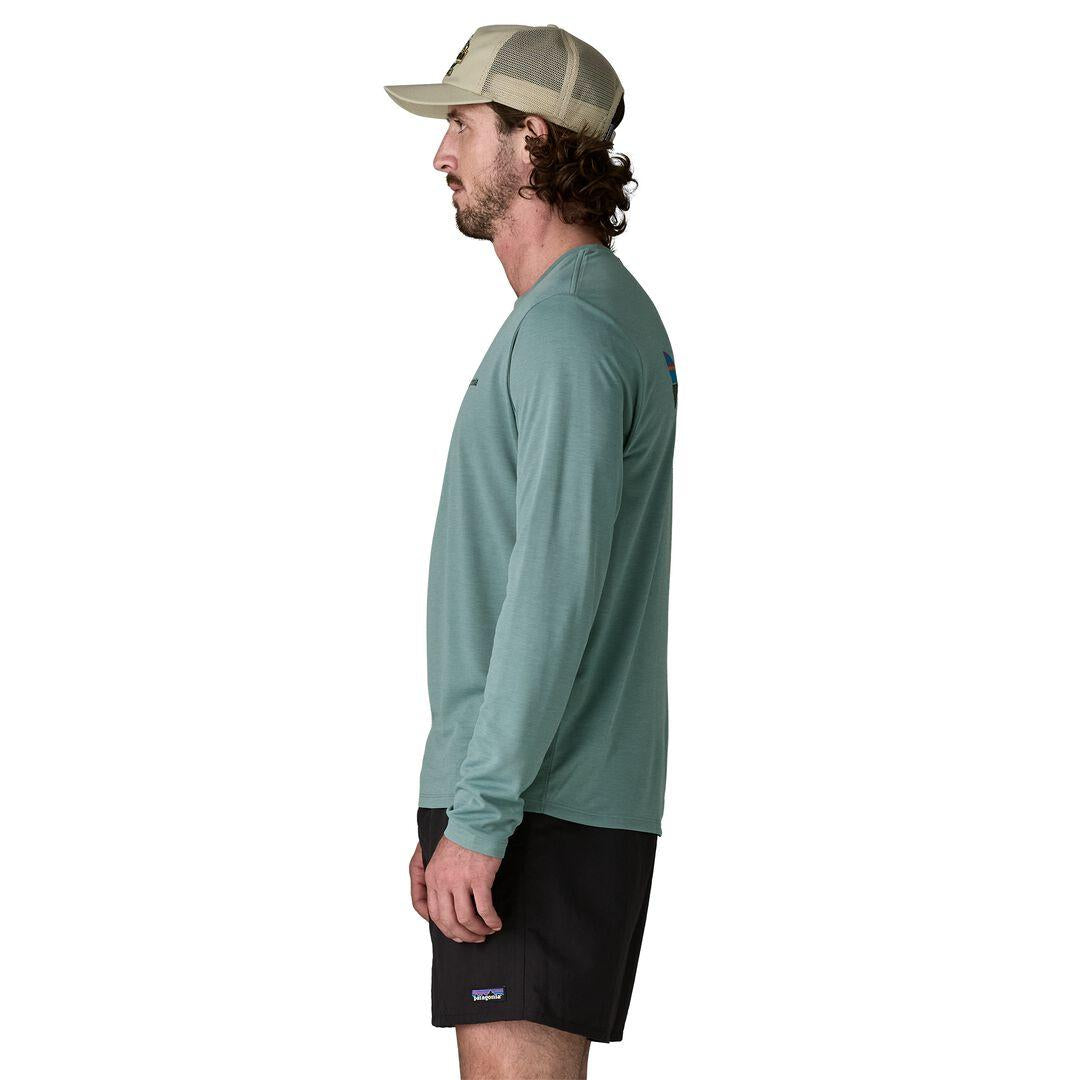 Patagonia Long-Sleeved Capilene® Cool Daily Shirt - Fitz Roy Trout