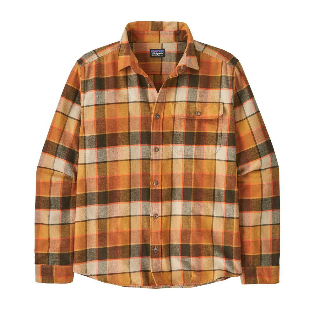Patagonia Long-Sleeved Lightweight Fjord Flannel Shirt