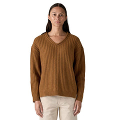 Patagonia Recycled Wool-Blend V-Neck Sweater