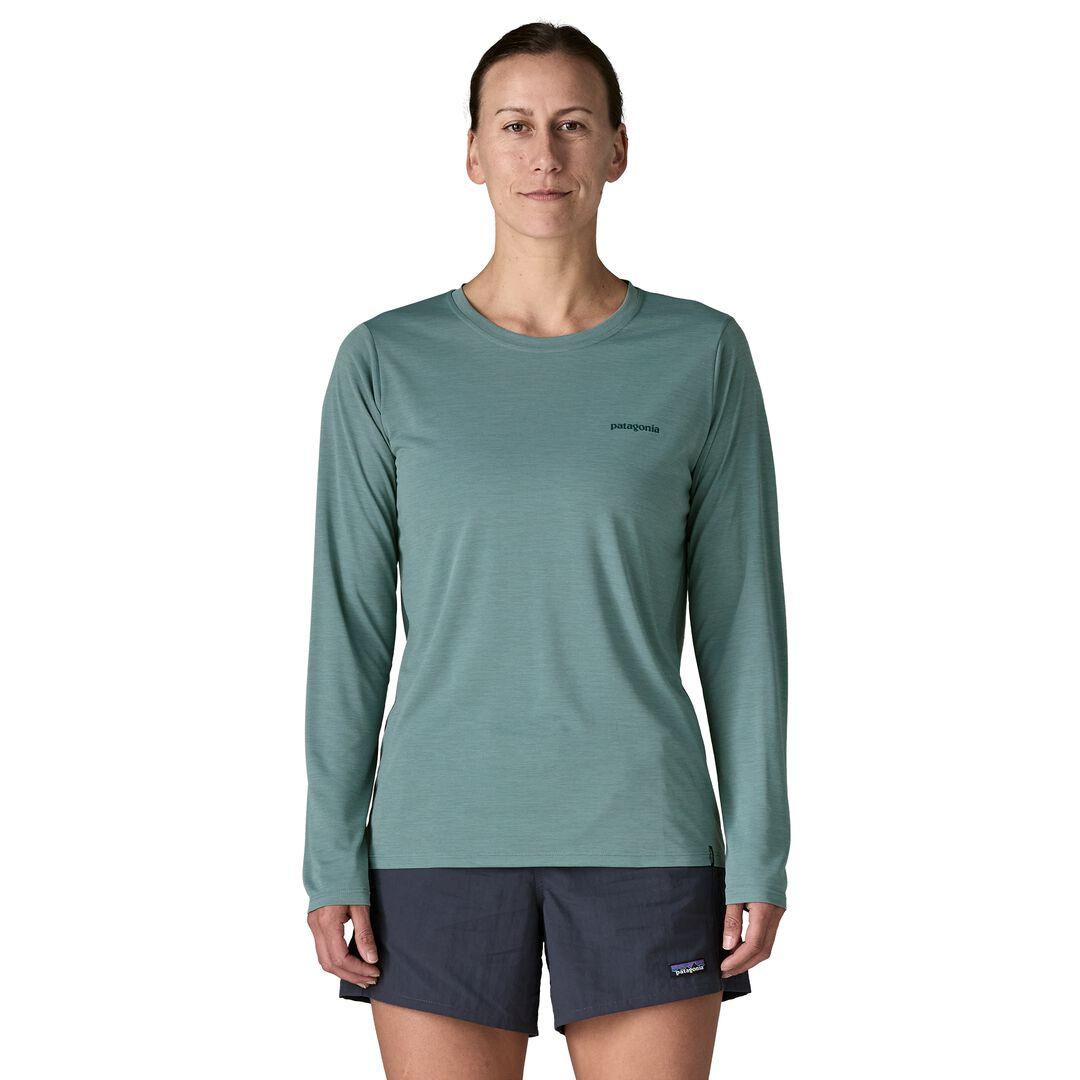 Patagonia Long-Sleeved Capilene® Cool Daily Shirt - Boardshort Logo