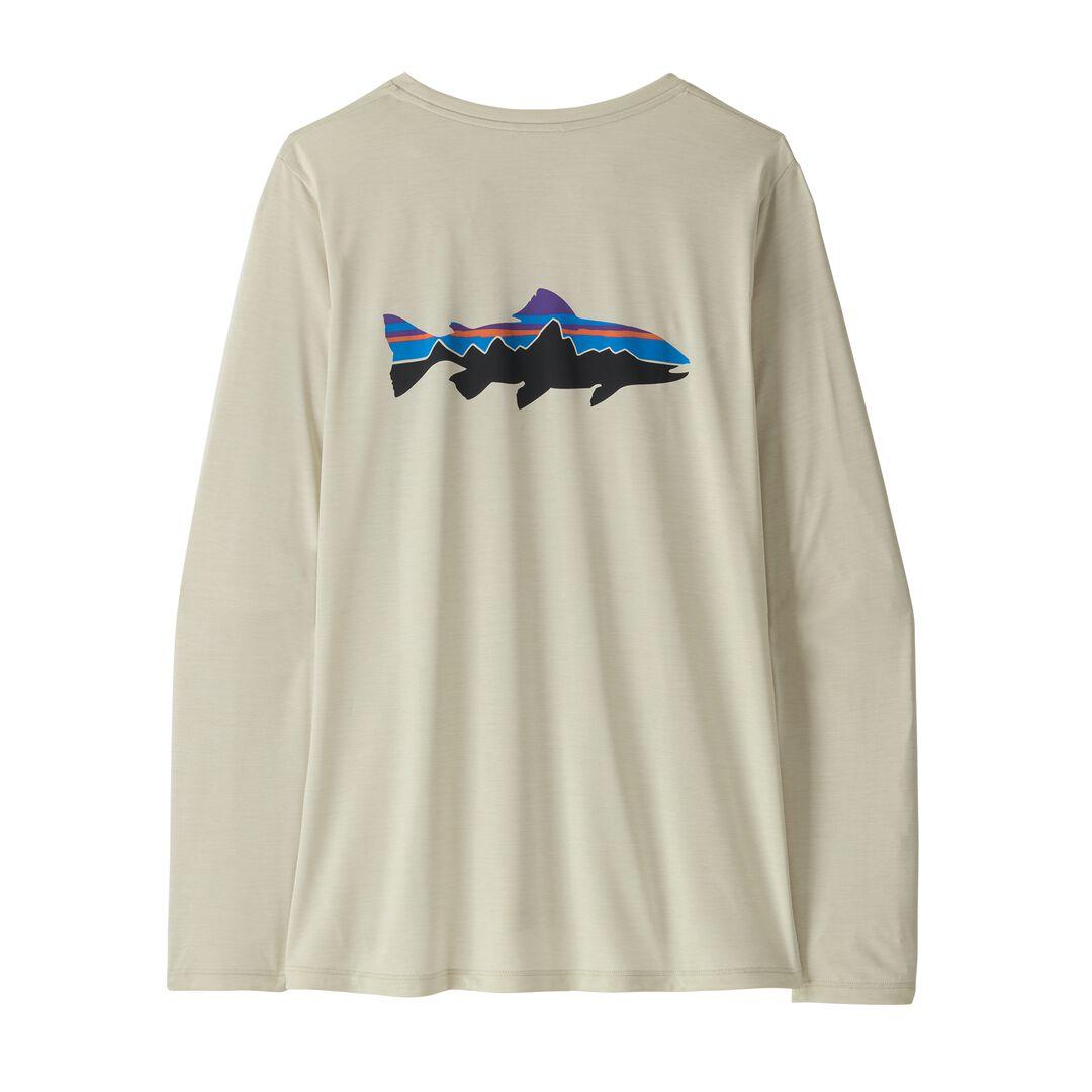 Patagonia Long-Sleeved Capilene® Cool Daily Shirt - Fitz Roy Trout