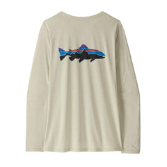 Patagonia Long-Sleeved Capilene® Cool Daily Shirt - Fitz Roy Trout