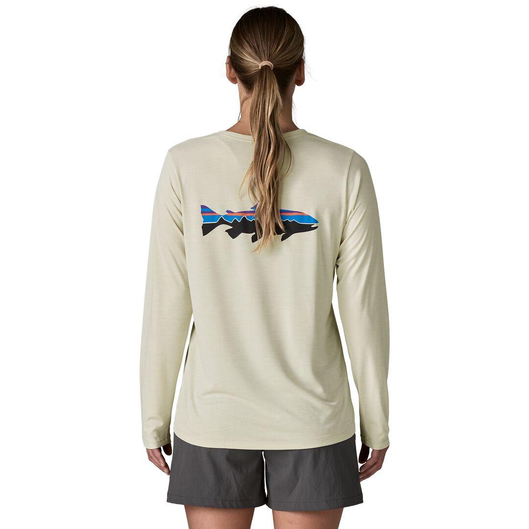 Patagonia Long-Sleeved Capilene® Cool Daily Shirt - Fitz Roy Trout