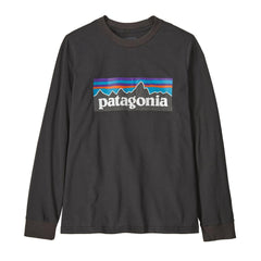 Patagonia Kids' Long-Sleeved P-6 Logo T-Shirt