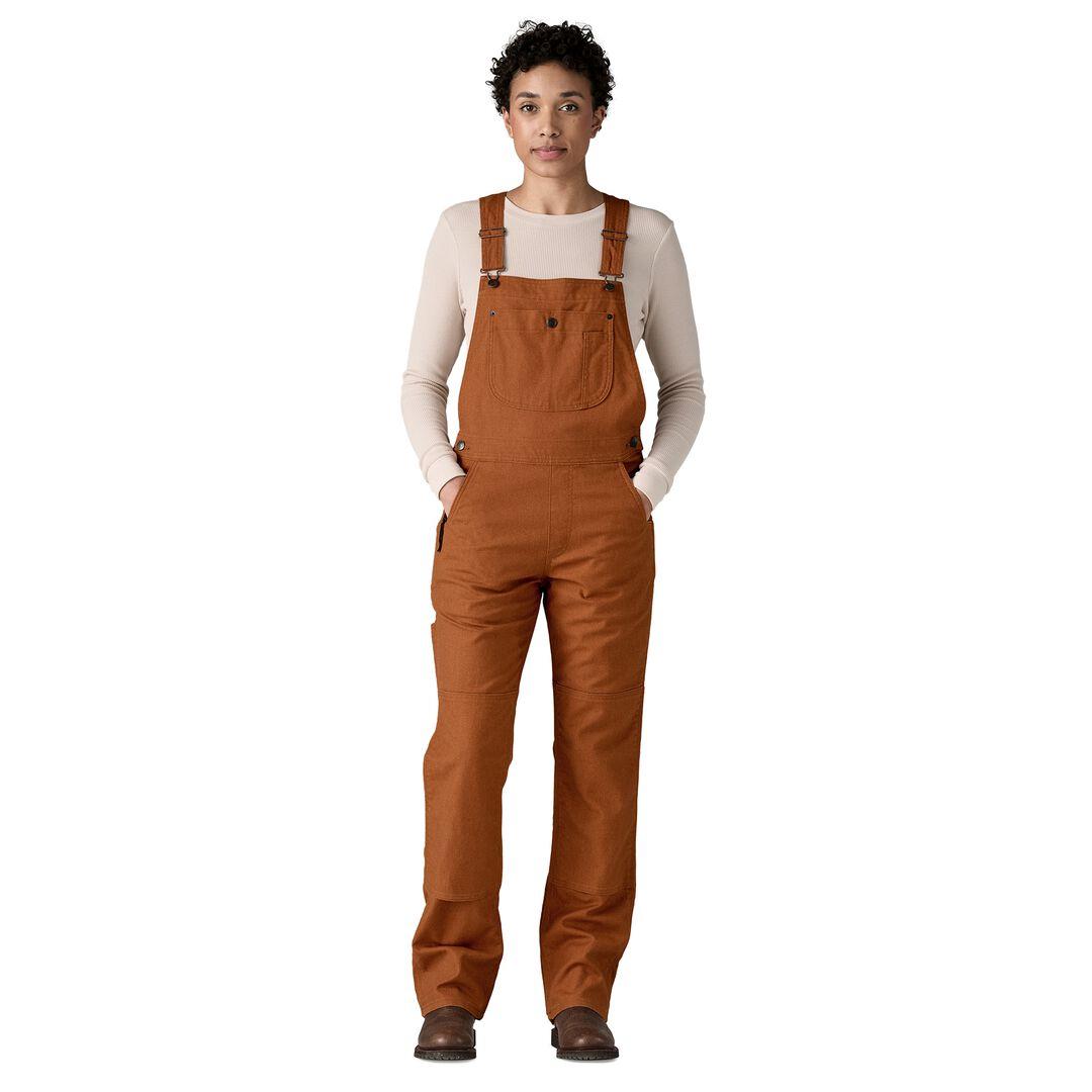 Patagonia All Seasons Canvas Bib Work Overalls - Short
