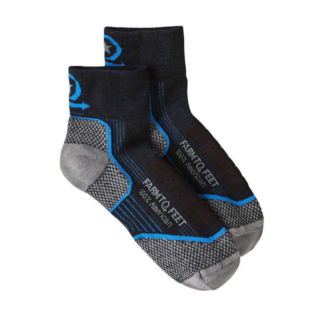 Patagonia Farm to Feet® Damascus Light Targeted Cushion Quarter Socks