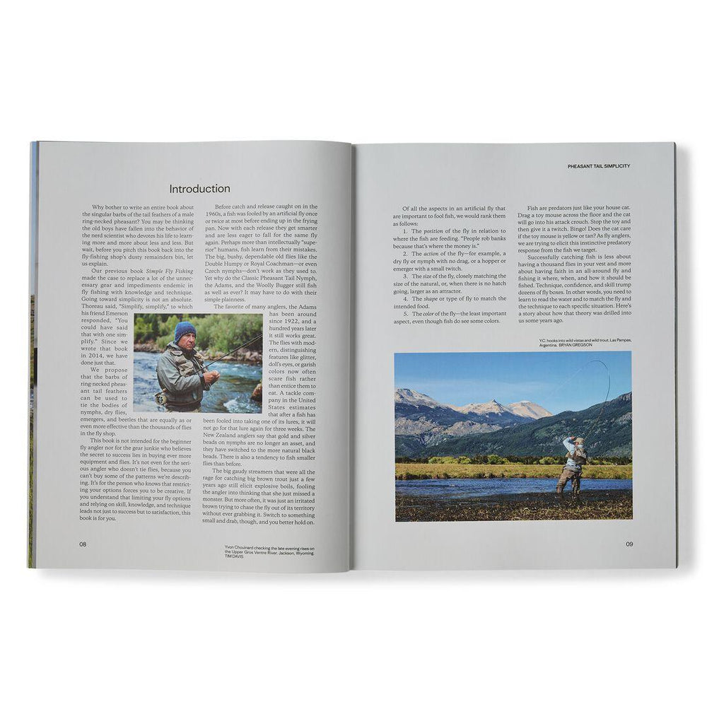 Patagonia Pheasant Tail Simplicity: Recipes and Techniques for Successful Fly Fishing (Paperback Book)
