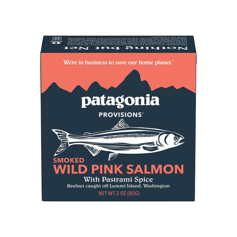 Patagonia Provisions Canned Smoked Wild Pink Salmon with Pastrami Spice