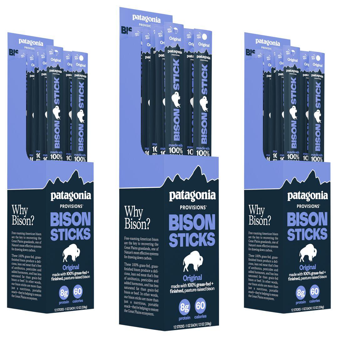 Patagonia Provisions Grass-Fed Original Bison Meat Sticks