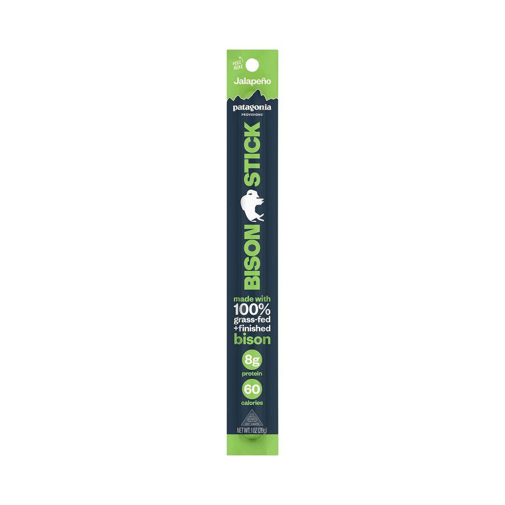Patagonia Provisions Grass-Fed Jalapeño Bison Meat Sticks