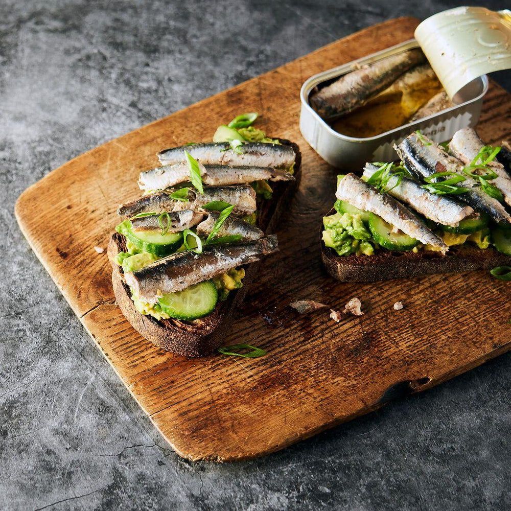 Patagonia Provisions Roasted Garlic Spanish White Anchovies