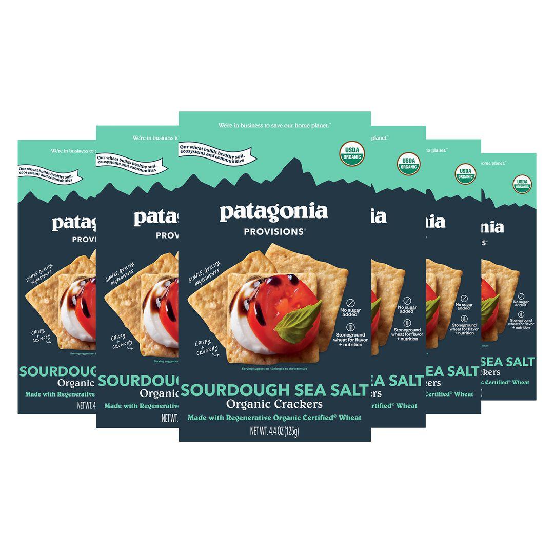 Patagonia Provisions Organic Sourdough Sea Salt Crackers