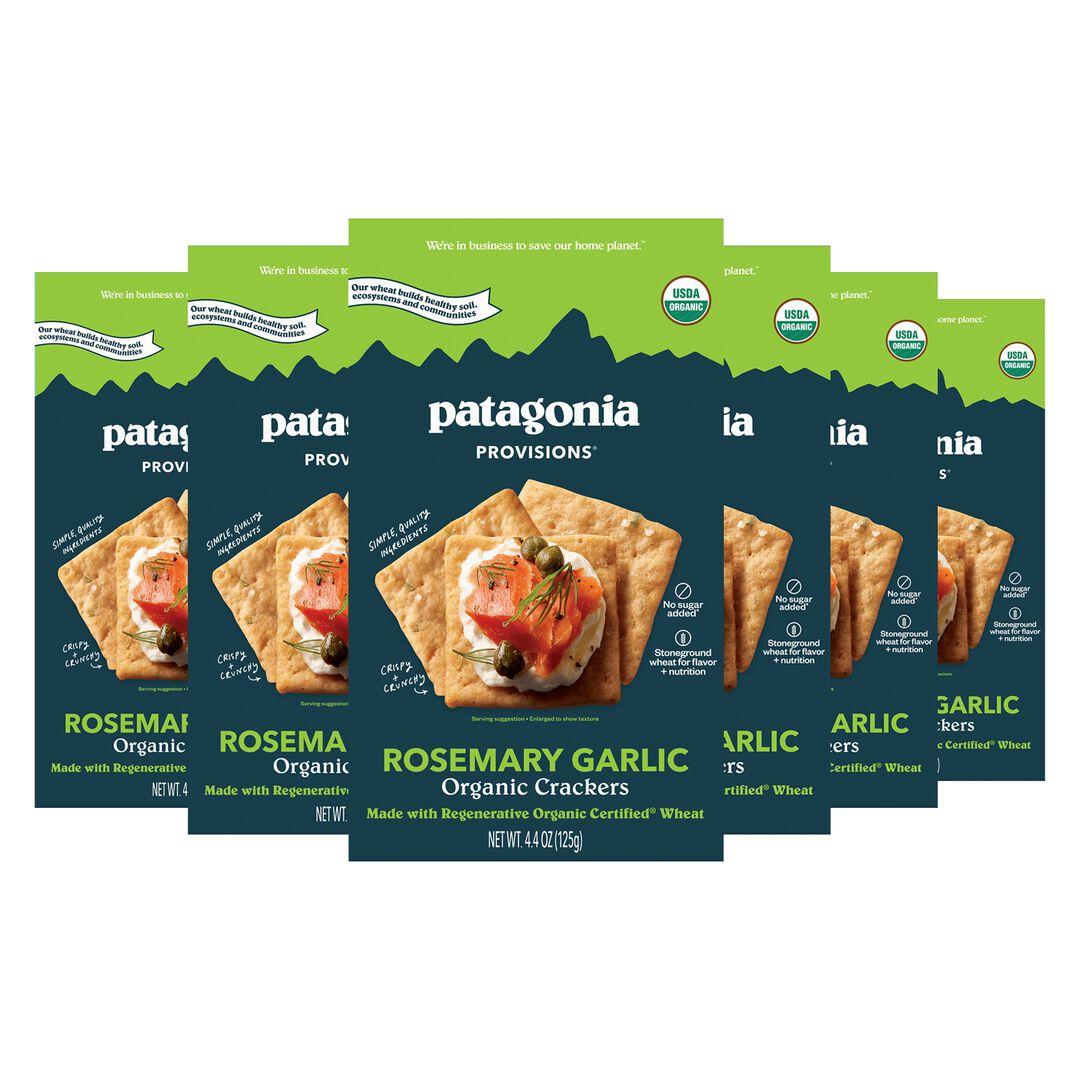 Patagonia Provisions Organic Rosemary Garlic Crackers