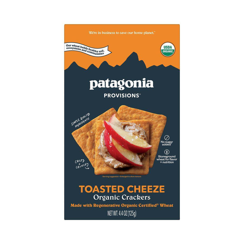 Patagonia Provisions Organic Toasted Cheeze Crackers